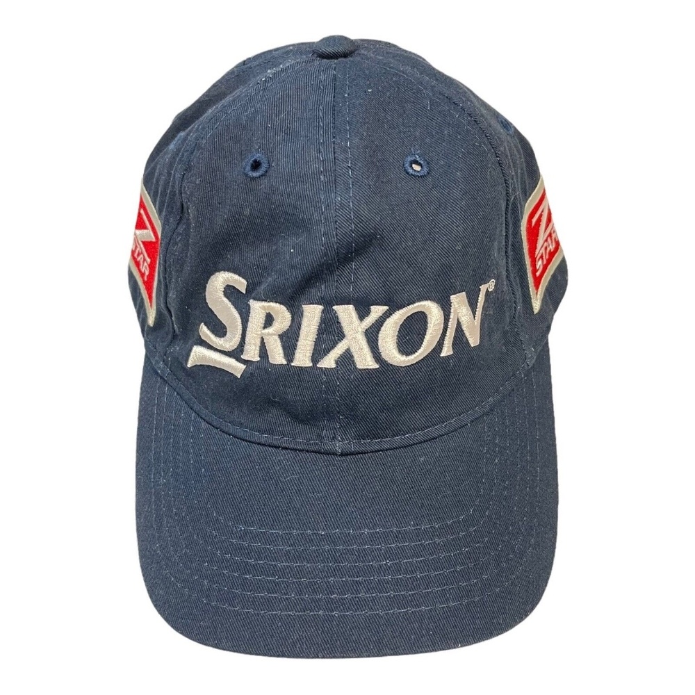 Srixon Z-Star Tour Golf Cap Hat 100% Cotton - Adjustable Strap back Navy OS